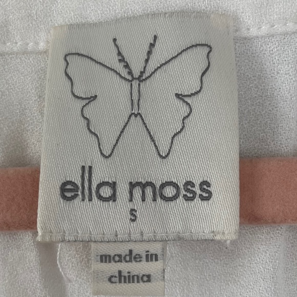 Ella moss split v neck embroidered boho tank - Picture 2 of 3